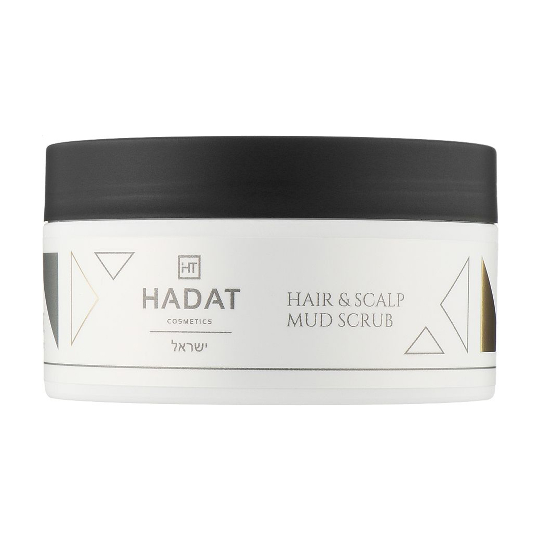 Очищувальний скраб для волосся та шкіри голови Hadat Cosmetics Hair and Scap Mud Scrub з морською сіллю, 300 мл